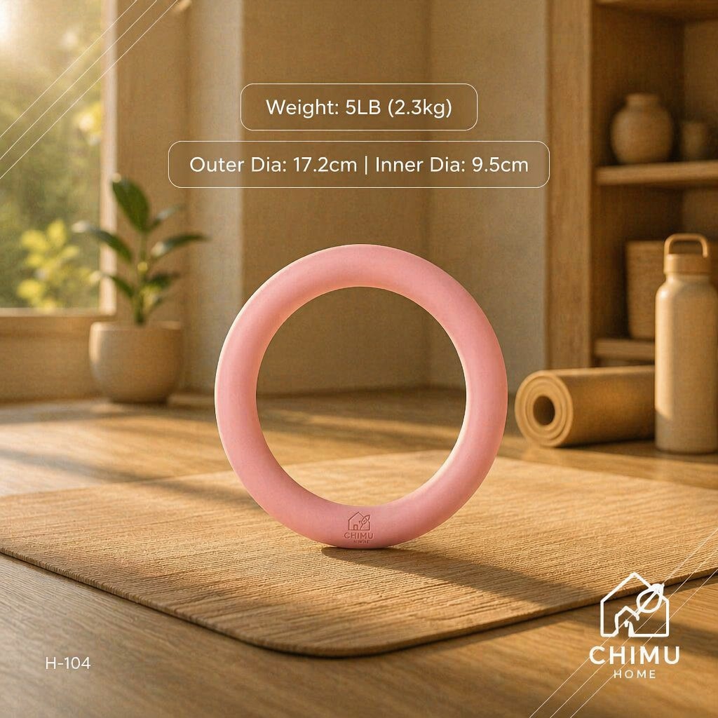 Yoga Fitness Gym - 【CHIMU HOME】 Yoga Weight Ring Silicone