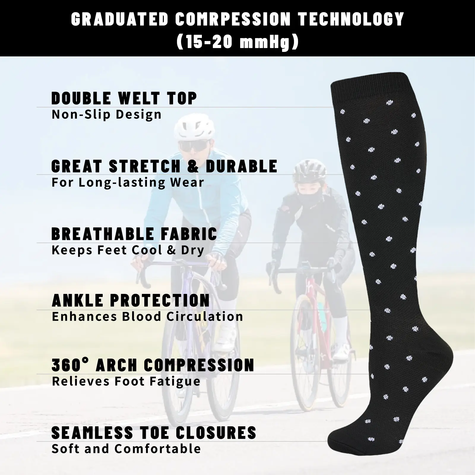 MhzyCaus 6 Pairs Calf Compress - огляд і ціна Yoga & Fitness Center