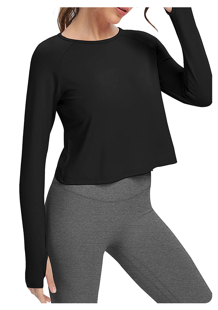 Women's Long Sleeve Yoga vest  - огляд і ціна Yoga & Fitness Center