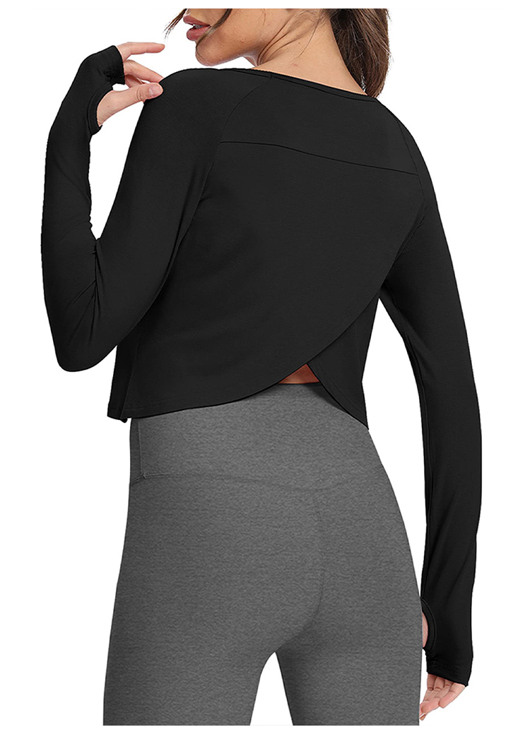 Women's Long Sleeve Yoga vest  - огляд і ціна Yoga & Fitness Center