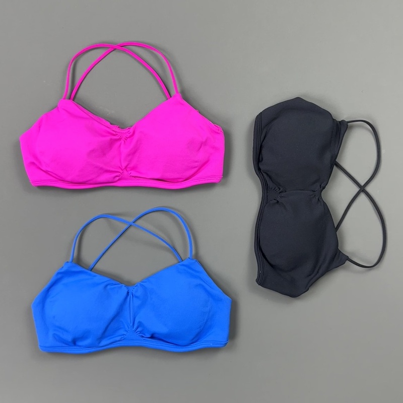 HISTELLO Front Ruched Cross Ba - огляд і ціна Yoga Mat For Fitness
