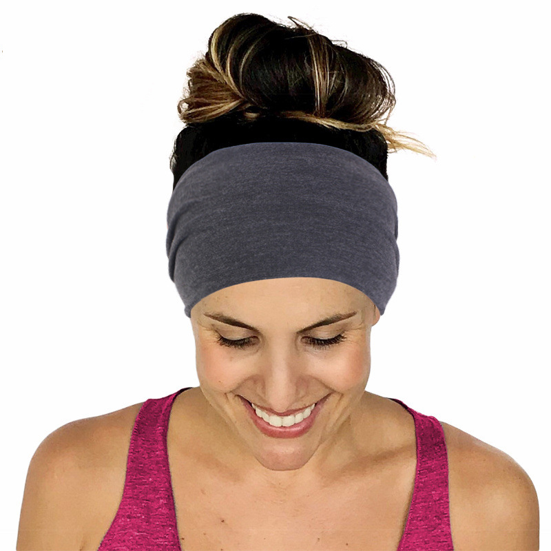 Solid Color Unisex Headband El - огляд і ціна Stretch Strap Yoga